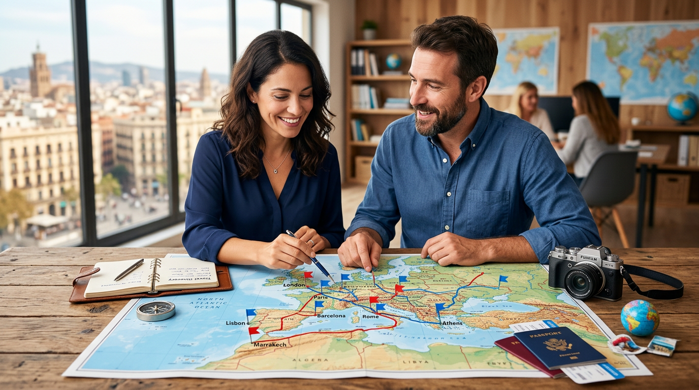 Travel map and planning tools